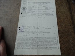 Document De Douane Bureau De Macon30/06/1937 - Trasporti