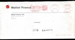 France Empreinte Mécanique Rouge Matel 1991 Barbie - Poupées