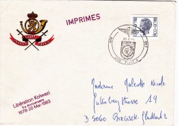 C01-139 - Belgique E - Enveloppe FDC SM  Du 20-5-1983 - COB  - Cachet De 4090 Post8 - Série  - Pli Officiel Avec Badge P - Sonstige & Ohne Zuordnung