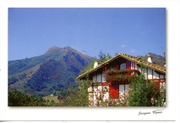 Pays Basque : Sare - Ferme Laboiurdine Et Montagne De La Rhune (cliché Thouand) - Sare