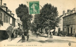 CPA 58 POUGUES LES EAUX LA ROUTE DE PARIS - Pougues Les Eaux