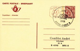 C01-142 - Belgique CEP - Carte Entier Postal 189 FN M1 - P020 Du 4-6-1981 - COB  - Cachet De 4090 Post8 - Série  - SMP F - Autres & Non Classés