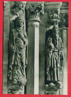 161667 / Freiberg Im Sachsen - DOM , BATHSEBA UND AARON AN DER " GOLDENEN PFORTE " -   Germany Deutschland Allemagne - Freiberg (Sachsen)