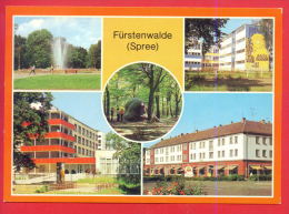 161686 / Fürstenwalde ( Spree )  - PARK , POLYTECHNISCHE OBERSCHULE , MUHLENSTRASSE - Germany Deutschland Allemagne - Fürstenwalde