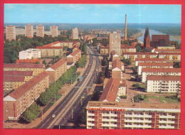 161688 / Frankfurt Oder - BLICK VOM HOCHHAUS ZUR KARL MARX STRASSE - Germany Deutschland Allemagne Germania - Frankfurt A. D. Oder