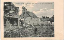 Belgique - Flandres - Destruction Guerre 14-18 - Poelkapelle - Langemark-Poelkapelle