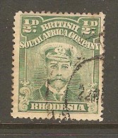 RHODESIA    Scott  # 119d VF USED - Autres & Non Classés