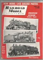 Revue De Modélisme , Chemin De Fer , Trains ,RAILROAD MODEL Craftsman , 1962  , Frais Fr : 2.50€ - Hobby Creativi