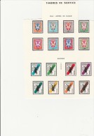 SENEGAL - TIMBRES DE SERVICE -N° 1 A 16 NEUF X  -1961 A 1973 - Senegal (1960-...)