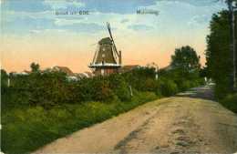 EDE (Gelderland) - Molen/moulin - Achtkante Stellingmolen ´Concordia´ Aan De Molenweg Ca. 1910 (?) - Ede