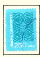 TURKEY  -  1977  Official  250k  Used As Scan - Oblitérés