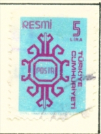 TURKEY  -  1979  Official  5l  Used As Scan - Oblitérés