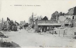 Verneuil (Seine Et Oise) - Le Carrefour Du Château - Collection A.G.R. Série Guerre 1914-1917 - Guerre 1914-18