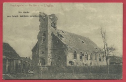 Poelkapelle - De Kerk - Die Kirche  - Feldpost 1916 ( Verso Zien ) - Langemark-Pölkapelle