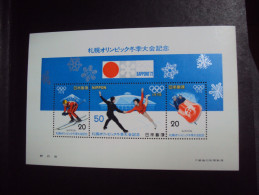 JAPON Sapporo 1972 - Blocs-feuillets