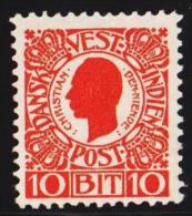 1905. Chr. IX. 10 Bit Red. (Michel: 30) - JF127945 - Dänisch-Westindien