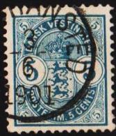 1903. Coat-of-Arms Type. 5 C. Blue. (Michel: 22) - JF127927 - Danish West Indies