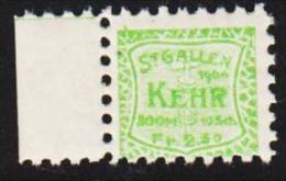 1904. ST. GALLEN KEHR 300 M. 10 Sch. Fr .2,50. (Michel: ) - JF128050 - Steuermarken