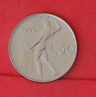 ITALY  50  LIRAS  1960   KM# 95,1  -    (Nº10776) - 50 Lire