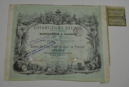 Chargeurs Réunis, Cie De Navigation à Vapeur En 1883, Illustrateur Lesache, Super Déco - Navegación