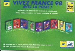 VIVEZ FRANCE 98 AVEC LA POSTE - Poste & Facteurs