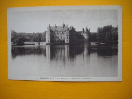 Cpa  MISSILLAC  -  44  -  L´Etang Et Le Chateau De Bretesche  -  Loire Atlantique - Missillac