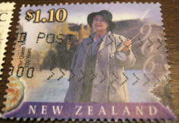 New Zealand 2000 The 100th Anniversary Of The Birth Of Queen Elizabeth, The Queen Mother $1.10 - Used - Usati