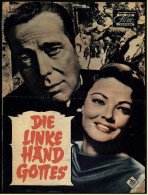 Das Neue Film-Programm Von Ca. 1955  -  "Die Linke Hand Gottes"  -  Mit Humphrey Bogart , Gene Tierney - Zeitschriften