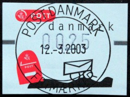 Denmark 2003 ATM      MiNr.21 (O)  ( Lot  A 565) - Frankeermachines (EMA)