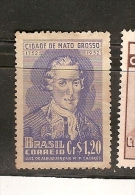 Brazil * & Cidade De Mato Grosso, Luís A. Caceres, 1752-1952  (512) - Unused Stamps