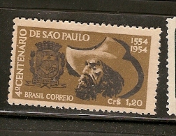 Brazil * & 4º Cent. Da Cidade De S. Paulo, 1953 (523) - Ungebraucht