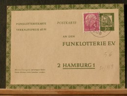 50/959  CP FUNLOTTERIEKARTE - Postkarten - Gebraucht