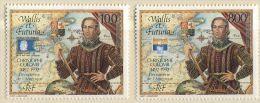 139 WALLIS Et FUTUNA 1992 - Christophe Colomb Armoirie Carte (Yvert A 173/74) Neuf ** (MNH) Sans Trace De Charniere - Nuovi