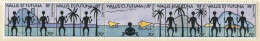 139 WALLIS Et FUTUNA 1992 - Silhouettes Indigenes Vue Sur Iles (Yvert 432/36) Neuf ** (MNH) Sans Trace De Charniere - Neufs