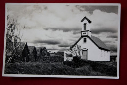 1955 KELDUR. A Typical Old Icelandic Farm A A Parish Church, Iceland - Iceland