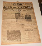 Ce Soir Du 9 Mai 1945 (Jour De Victoire !). - Französisch