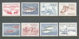 1981 - 1982 - 1983 - 1984 GREENLAND COMPLETE SETS ALL MNH ** - Nuevos