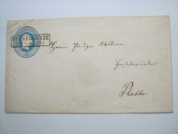 ÜCKERMÜNDE , Klarer Stempel Auf Brief - Postal  Stationery