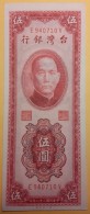 CHINA--TAIWAN. Bank Of Taiwan. 5 Yuan, 1949. P-1953  UNC - Taiwan