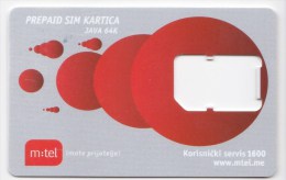 Serbia ,  SIM  Phonecard   ,  M;Tel ,  Used - Yugoslavia