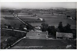 Monflanquin. - Route De Montagnac-sur-Lède. - Panorama Est. - Monflanquin