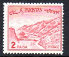 Pakistan 1961 2 Paisa Definitive, Lightly Hinged Mint (D) - Pakistan