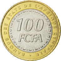 Monnaie, États De L'Afrique Centrale, 100 Francs, 2006, SPL, Bi-Metallic, KM:15 - Autres – Afrique