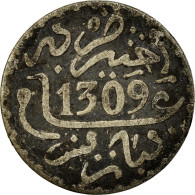 Monnaie, Maroc, Moulay Al-Hasan I, Dirham, 1891, Paris, TTB, Argent, KM:5 - Marokko