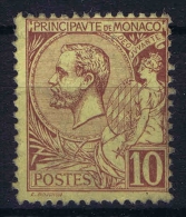 Monaco, 1891 Yv Nr 14 MH/* - Ungebraucht