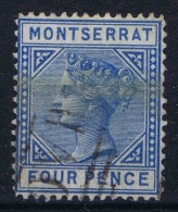 Montserrat 1880, Yv Nr 4 Used - Montserrat