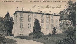 ( CPA 63 )  Château De CHAVANON  /  Environs De COMBRONDE  - - Combronde
