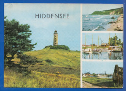 Deutschland; Insel Hiddensee; Multivue Mit Vitte, Kloster Und Nuendorf - Hiddensee