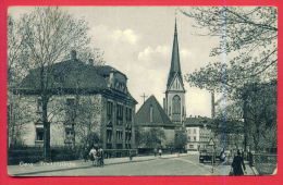 161726 / Gera -  Ansicht Der Trinitatiskirche VELO BIKE TRUCK  - USED BULGARIA Germany Deutschland Allemagne Germania - Gera