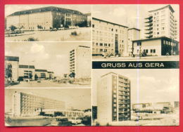 161731 / GRUSS AUS Gera - HOTEL , BERGARBEITERPOLIKLINIK , BUILDING Germany Deutschland Allemagne Germania - Gera